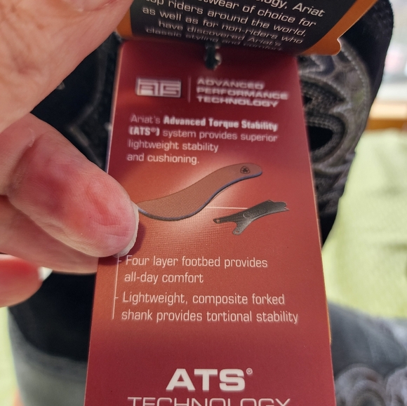 Ariat Showbaby Fatbaby U Turn Cowboy Boots Roughed Black Leather Suede Size 9.5 - Picture 6 of 15